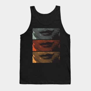 Lips Vintage Style Tank Top